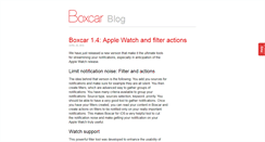 Desktop Screenshot of blog.boxcar.io