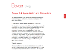Tablet Screenshot of blog.boxcar.io